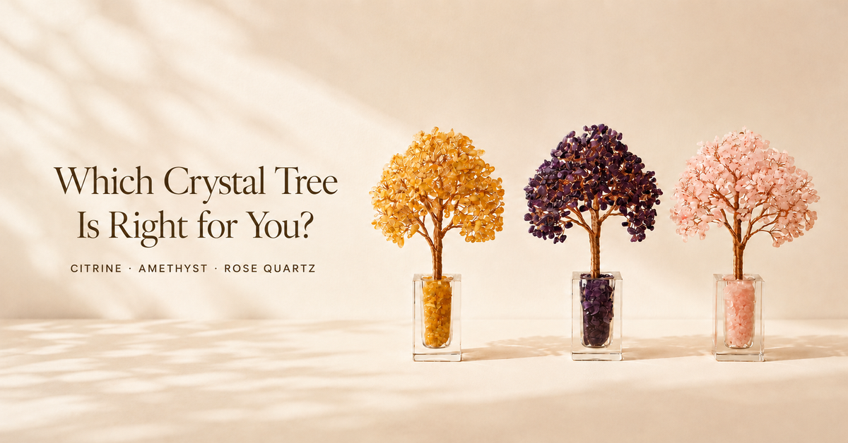 Citrine, Amethyst, Or Rose Quartz: Which Crystal Tree Should You Choose?