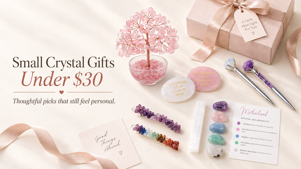 Small Crystal Gifts Under $30 That Feel Personal