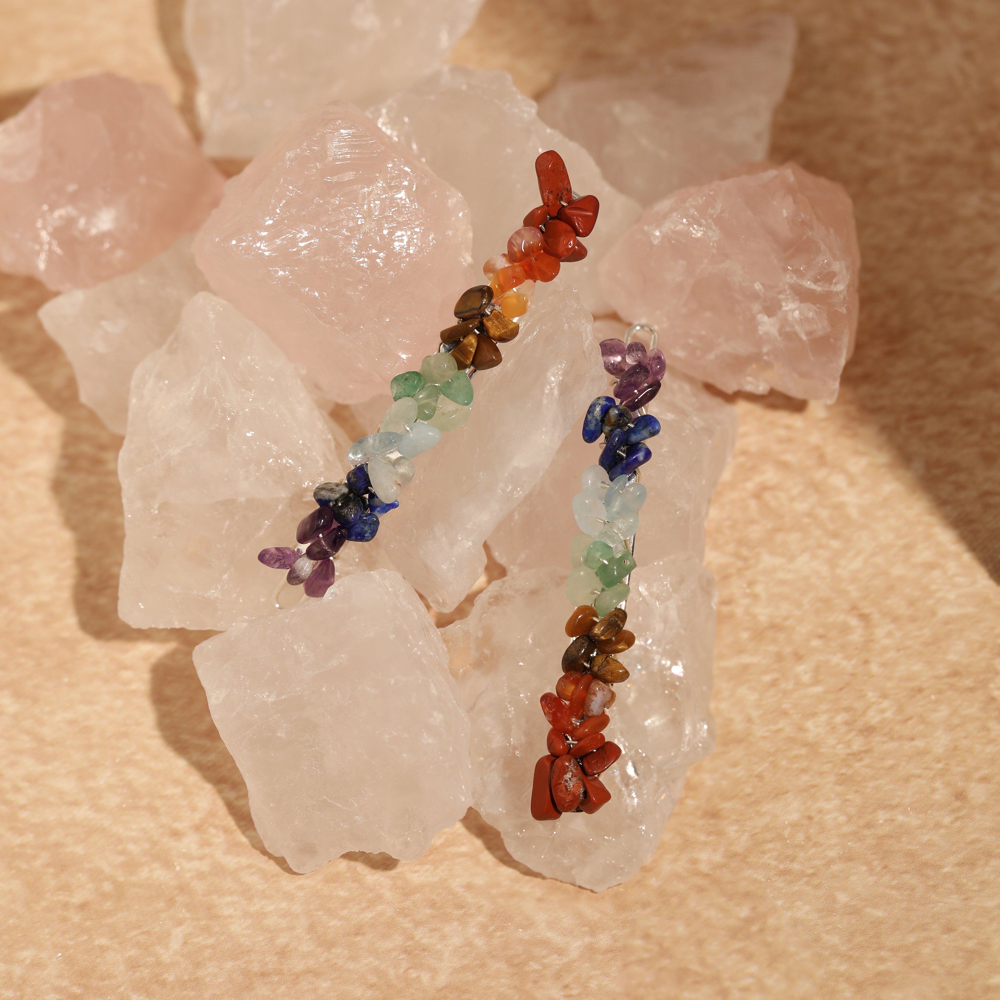 Seven Chakra Hair Clip
