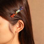 Seven Chakra Hair Clip