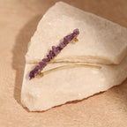 Amethyst Hair Clip