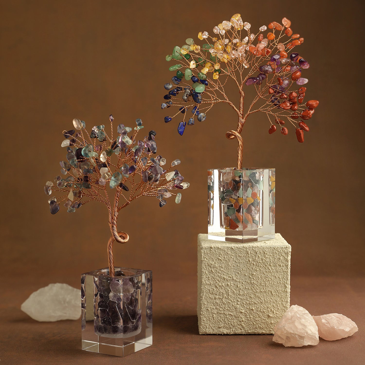 Growing Energy Crystal Tree