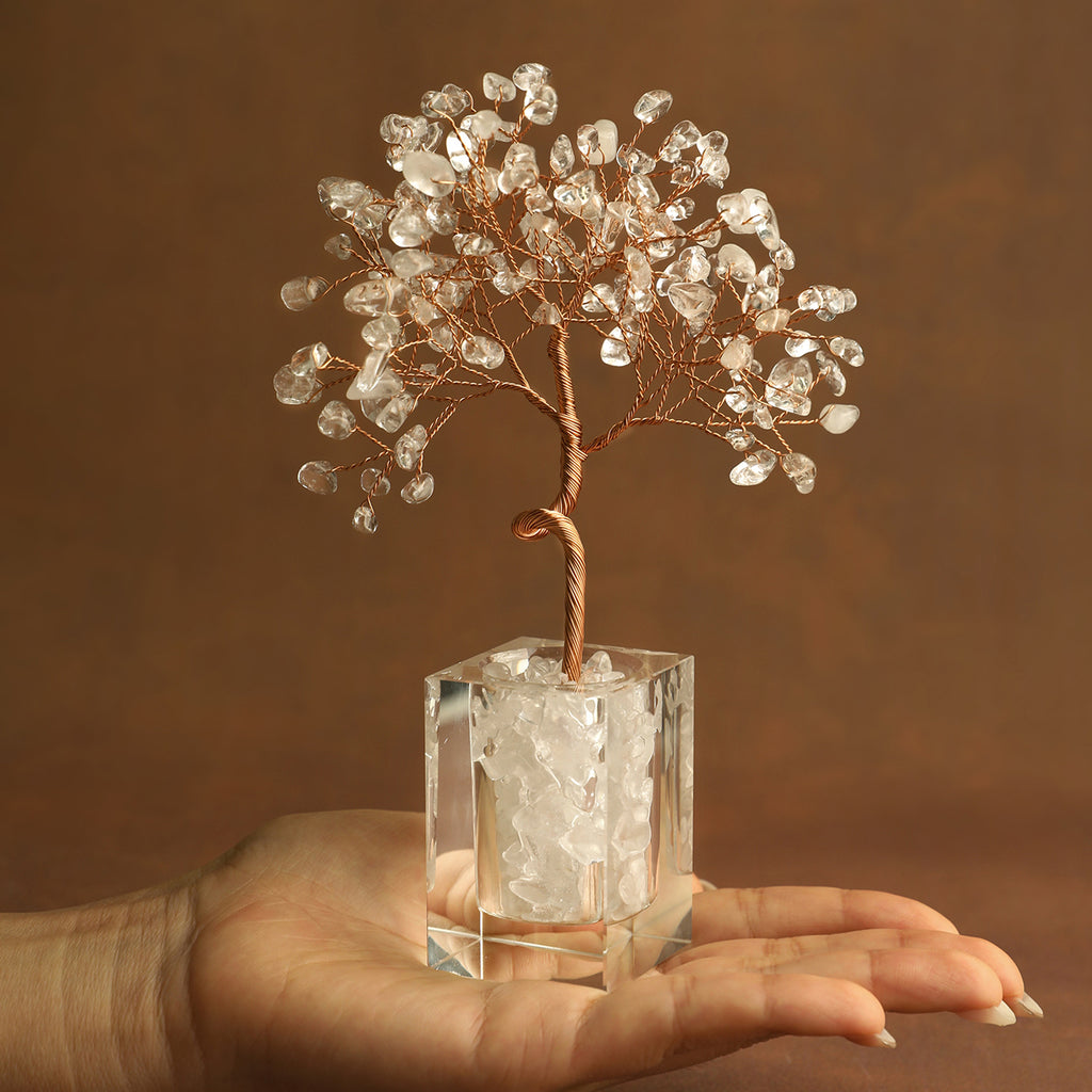 Growing Energy Crystal Tree