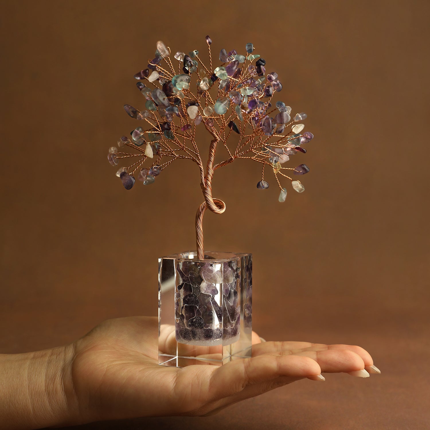 Growing Energy Crystal Tree