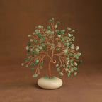 White Jade Base Crystal Tree