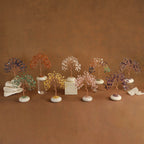 White Jade Base Crystal Tree