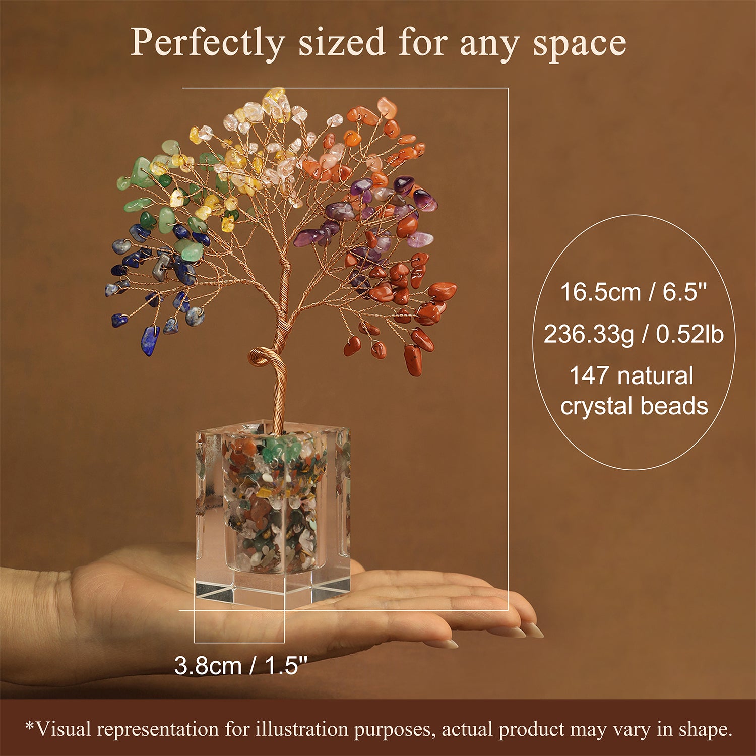 Growing Energy Crystal Tree