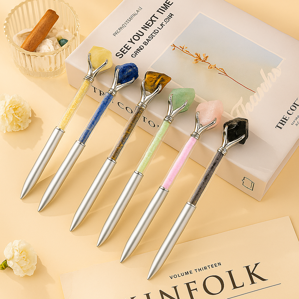 Natural Crystal Pens