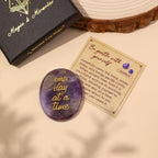 One Day at a Time Pocket Crystal Stone