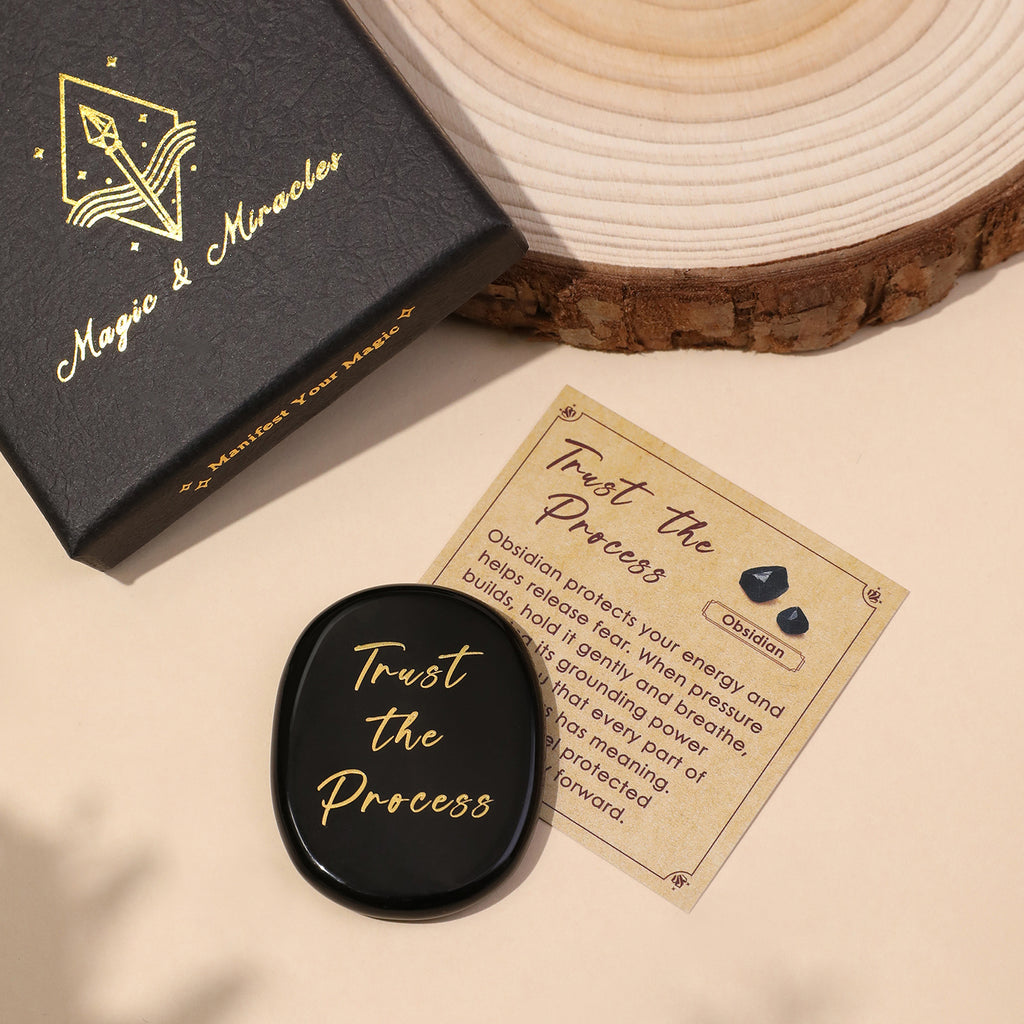 Trust the Process Pocket Crystal Stone