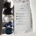 Study Crystal Kit – Focus & Concentration Set