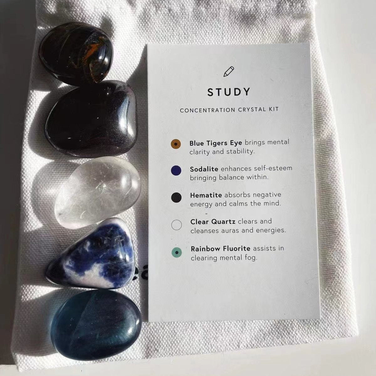 Health Crystal Kit – Wellness & Protection Set