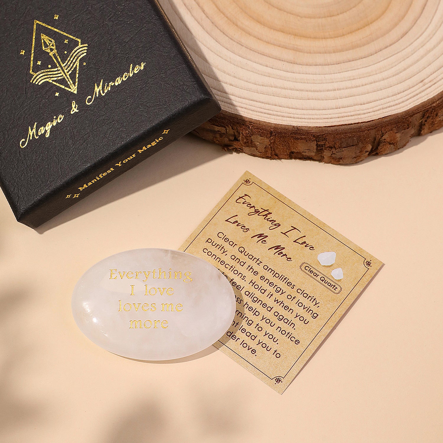 Overflowing Love Pocket Crystal Stone