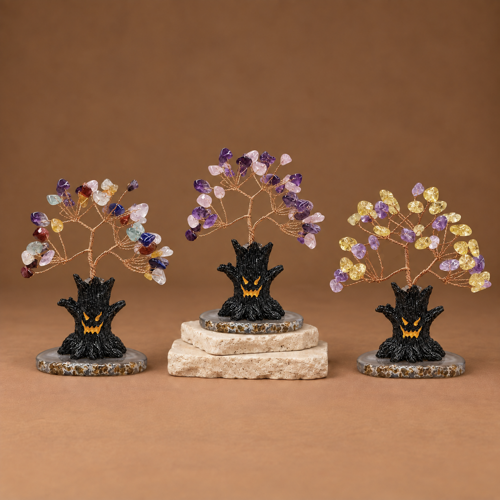 Halloween Crystal Tree