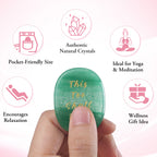 Quiet Strength Pocket Crystal Stone