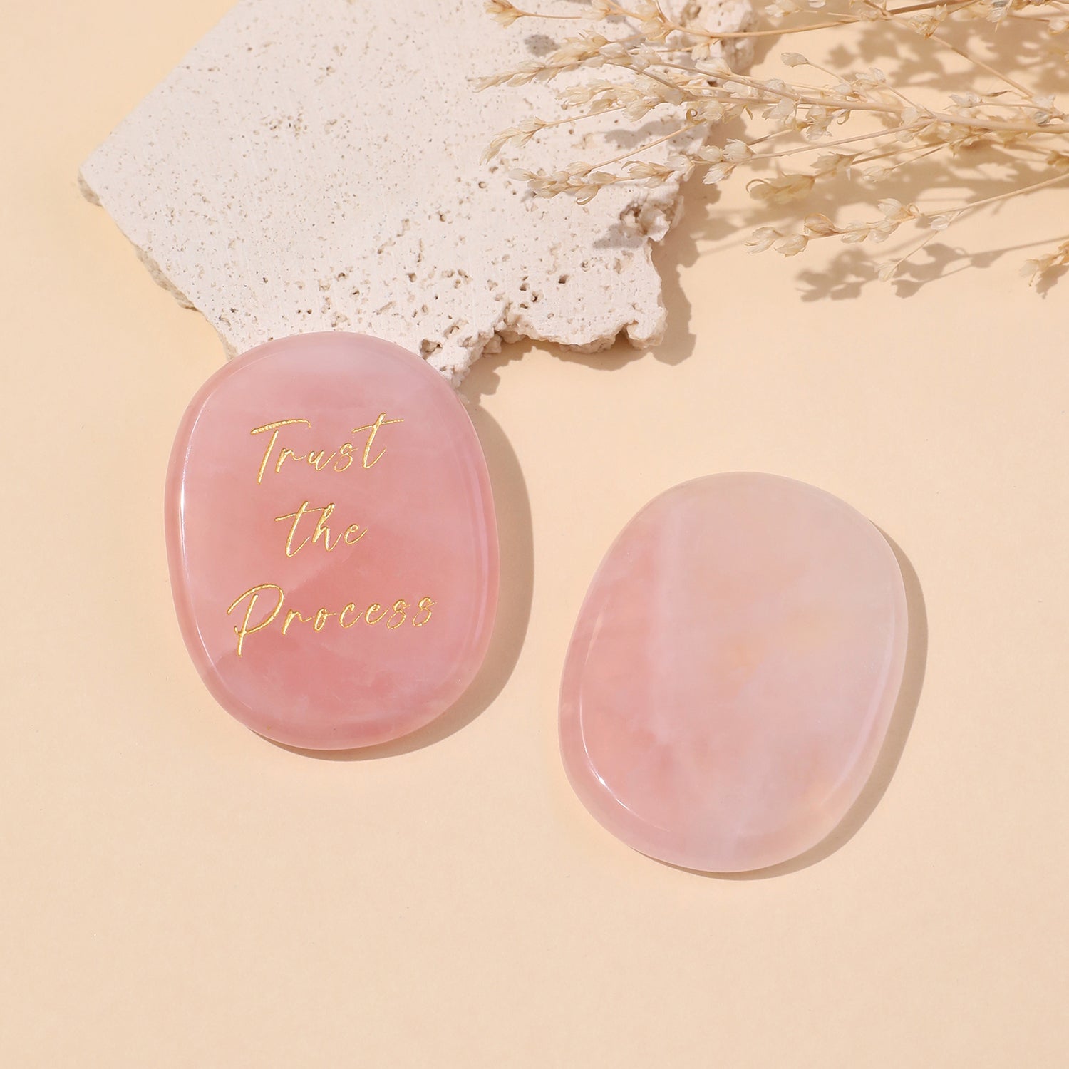 Trust the Process Pocket Crystal Stone