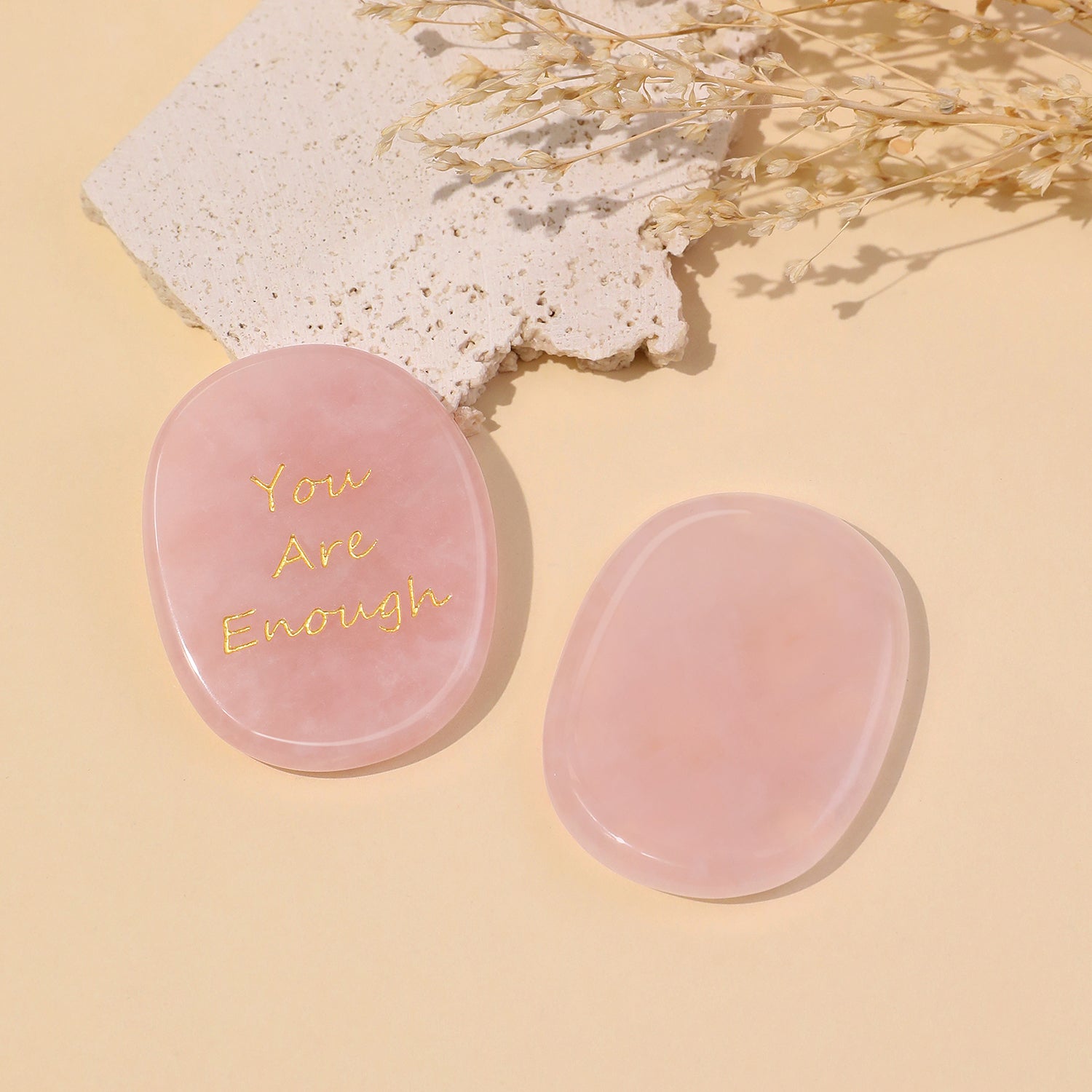 You are Enough Pocket Crystal Stone