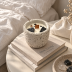 Citrine Crystal Candle