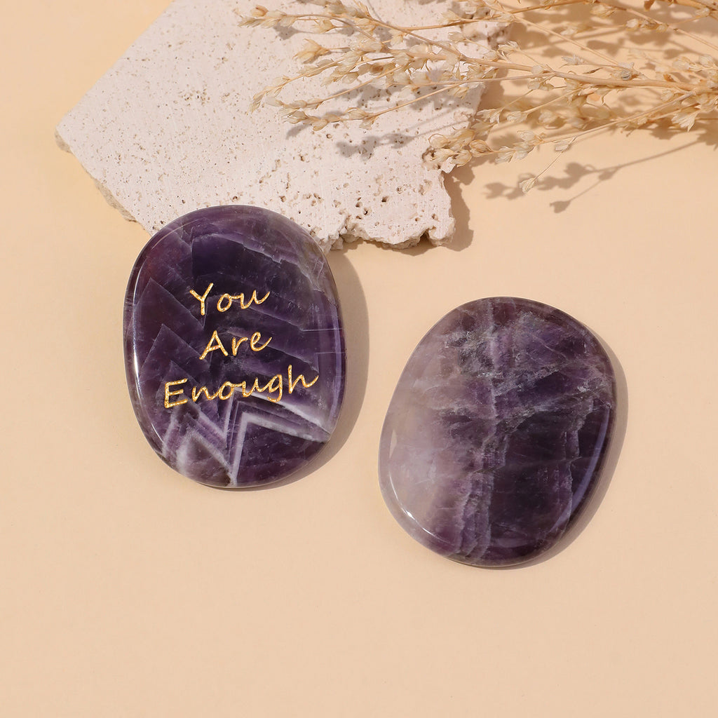You are Enough Pocket Crystal Stone