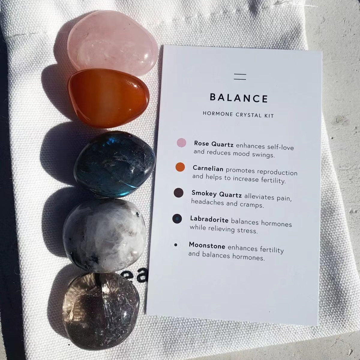 Health Crystal Kit – Wellness & Protection Set