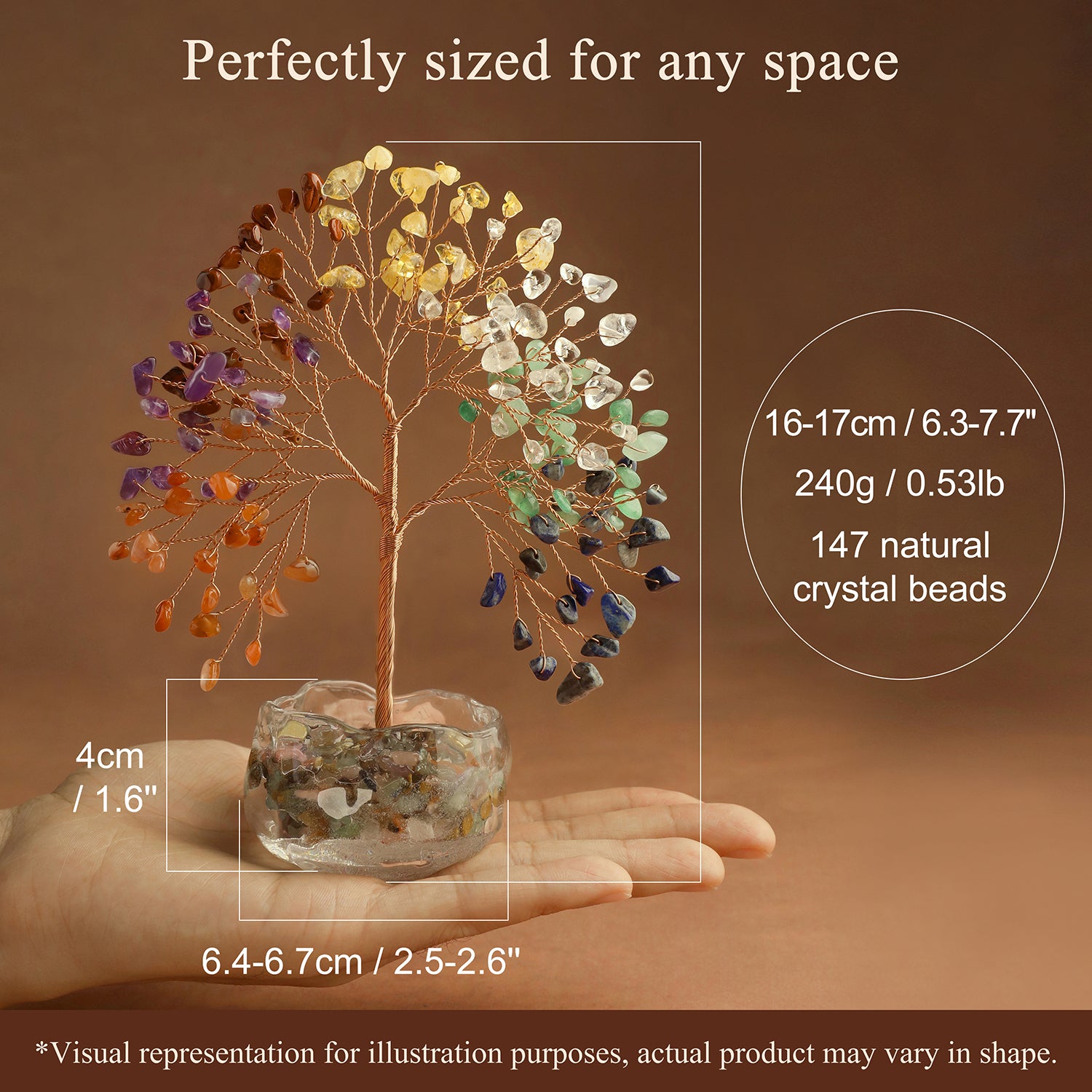 Blessings Crystal Tree