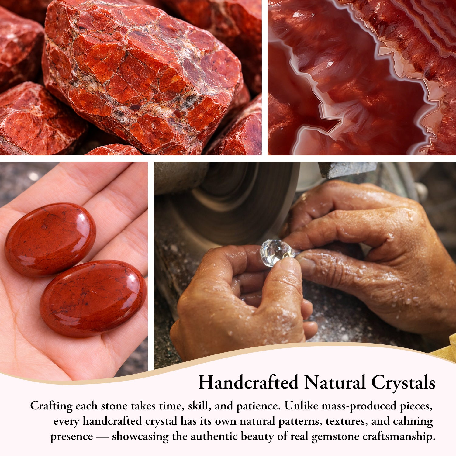 I Want It I Got It Pocket Crystal Stone