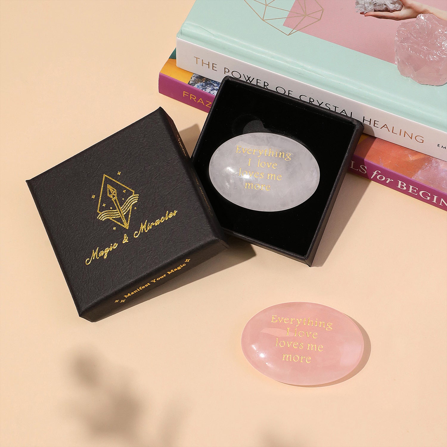 Overflowing Love Pocket Crystal Stone