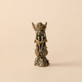 Solid Brass Angel Metal Statue with Antique Finish