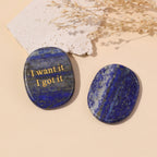 I Want It I Got It Pocket Crystal Stone