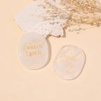 I Want It I Got It Pocket Crystal Stone