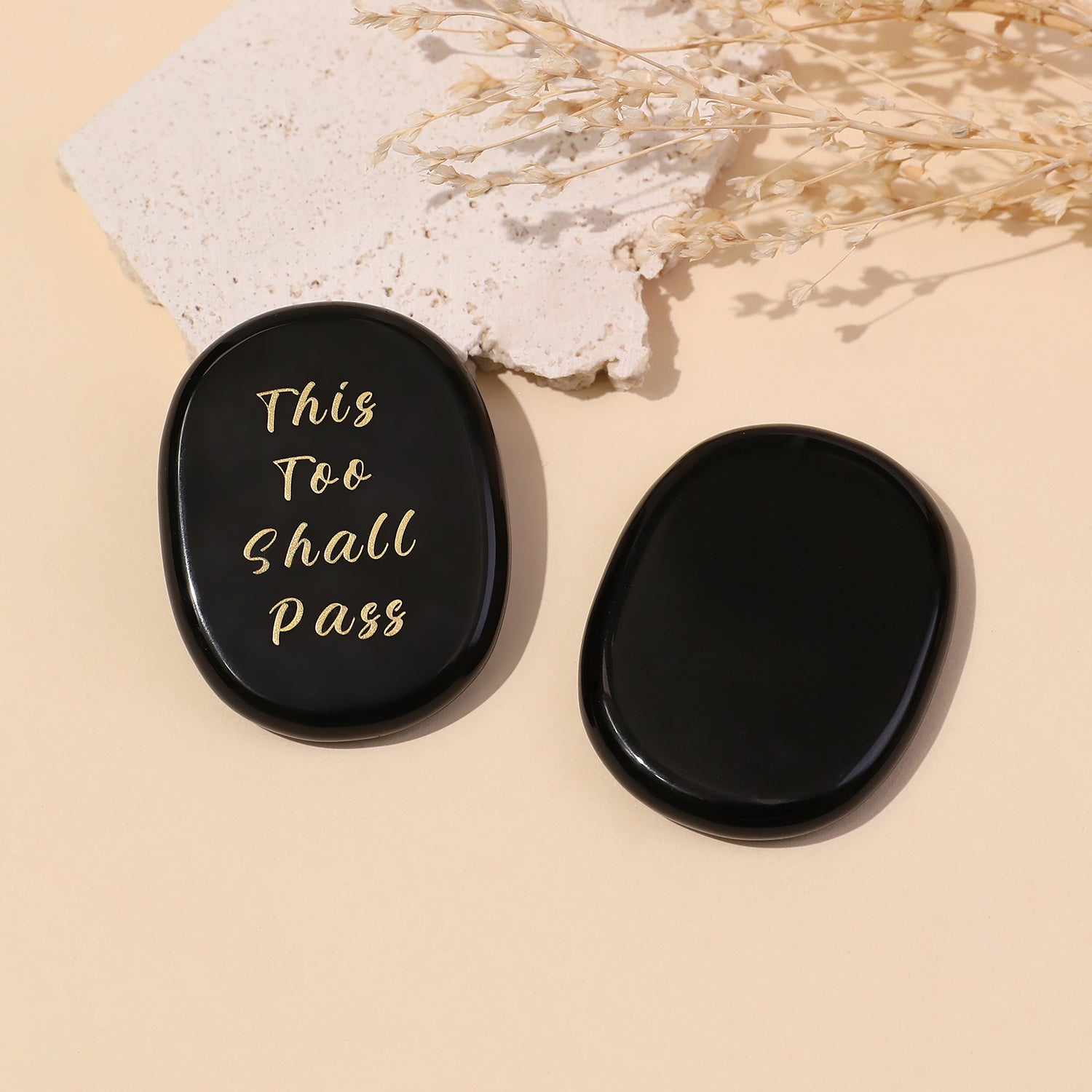 Quiet Strength Pocket Crystal Stone