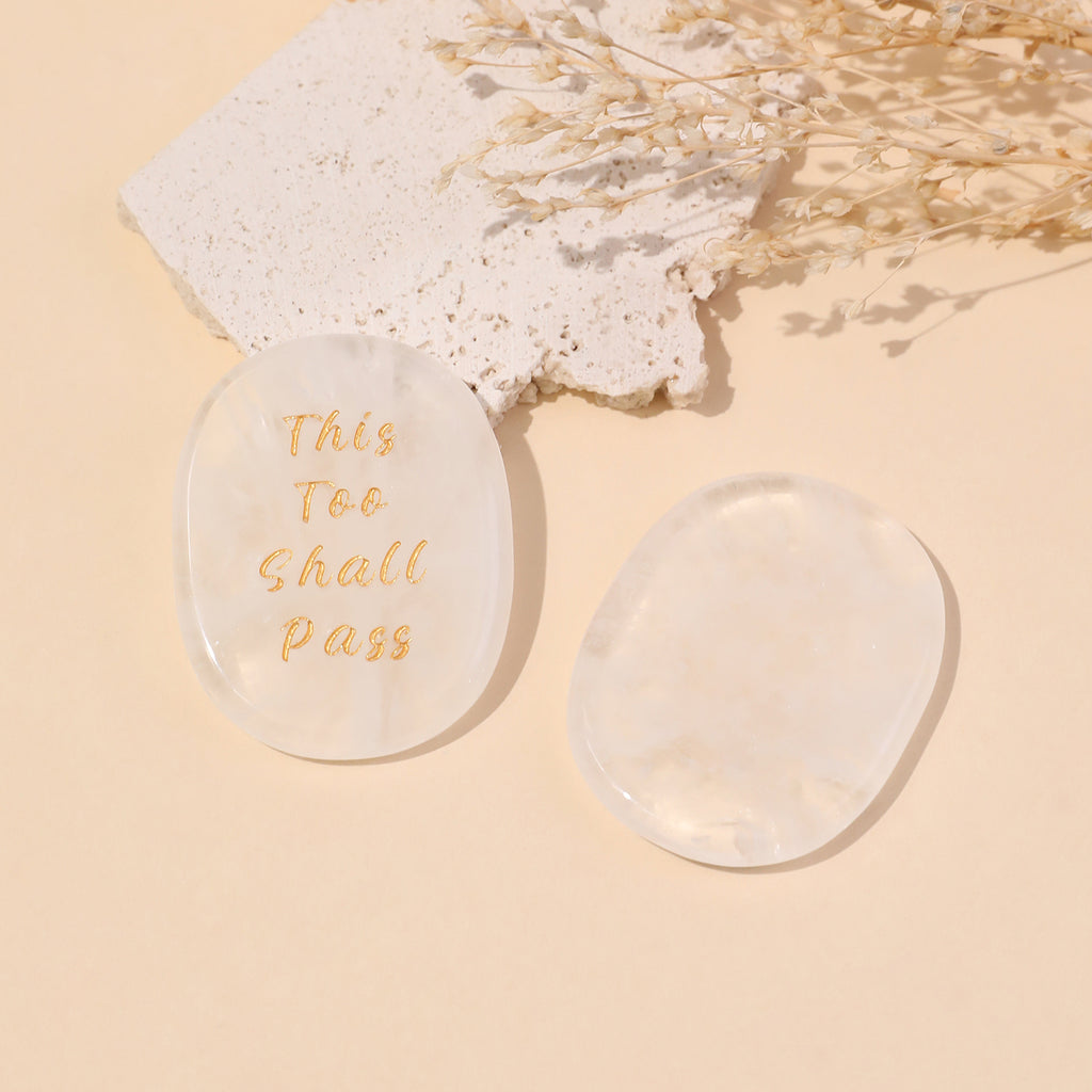 Quiet Strength Pocket Crystal Stone