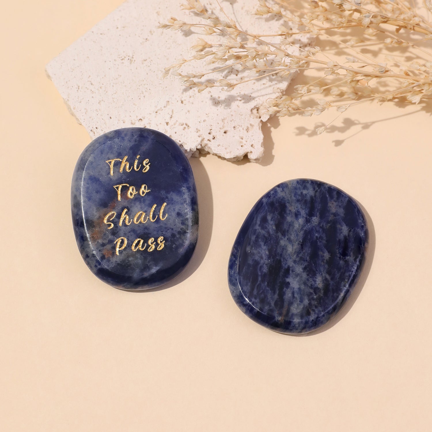 Quiet Strength Pocket Crystal Stone