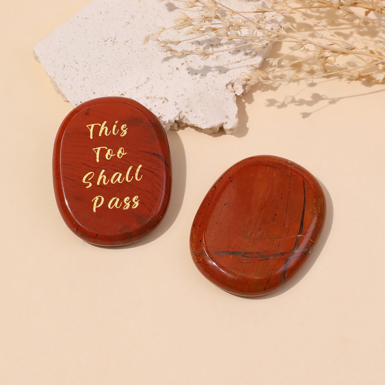 Quiet Strength Pocket Crystal Stone