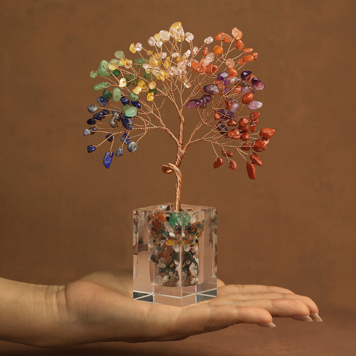 Growing Energy Crystal Tree