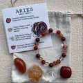 Zodiac Crystal Bracelet & Stone Set