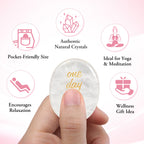 One Day at a Time Pocket Crystal Stone