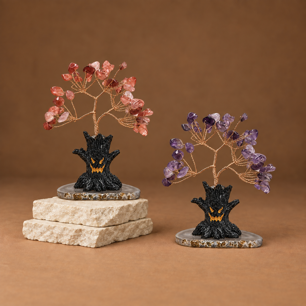 Halloween Crystal Tree