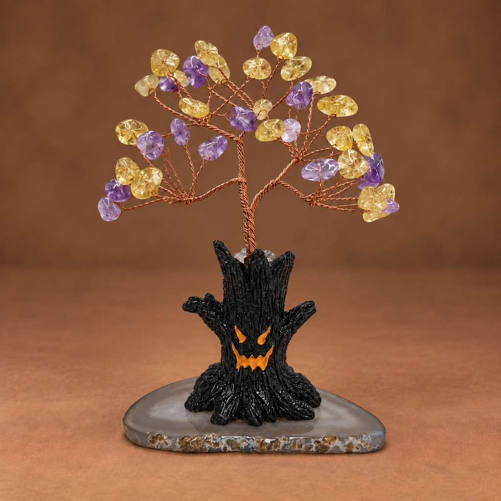 Halloween Crystal Tree
