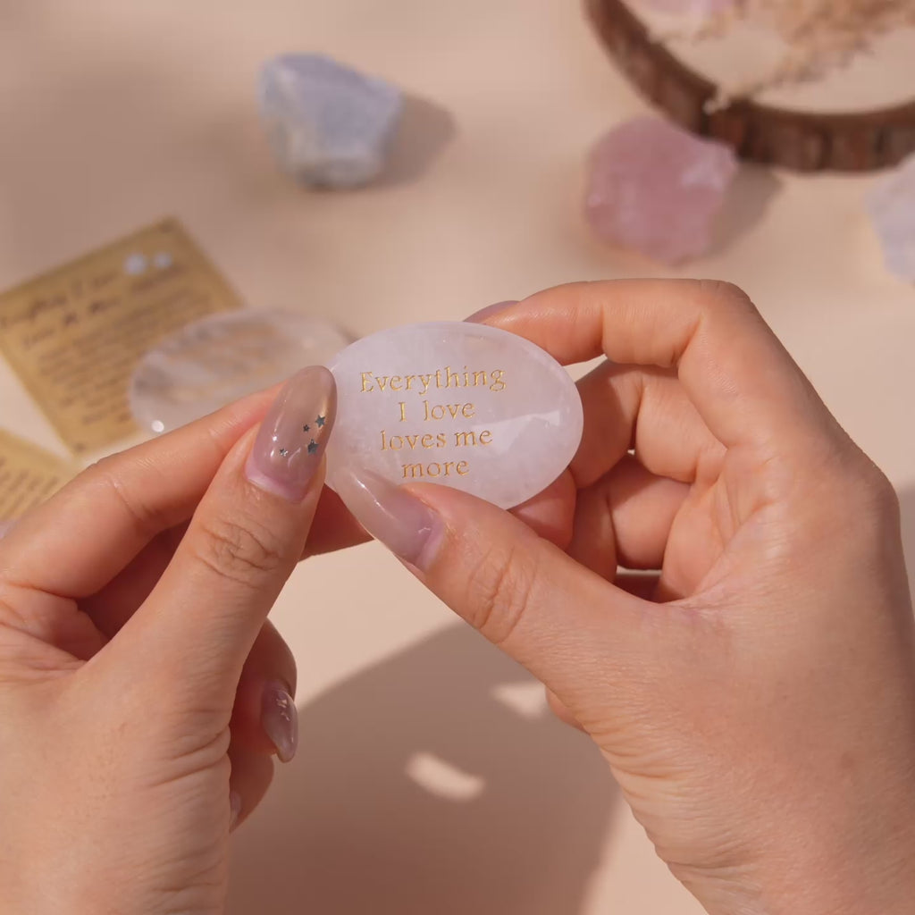 Overflowing Love Pocket Crystal Stone